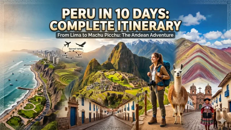 What to do in Peru in 10 days? The definitive itinerary